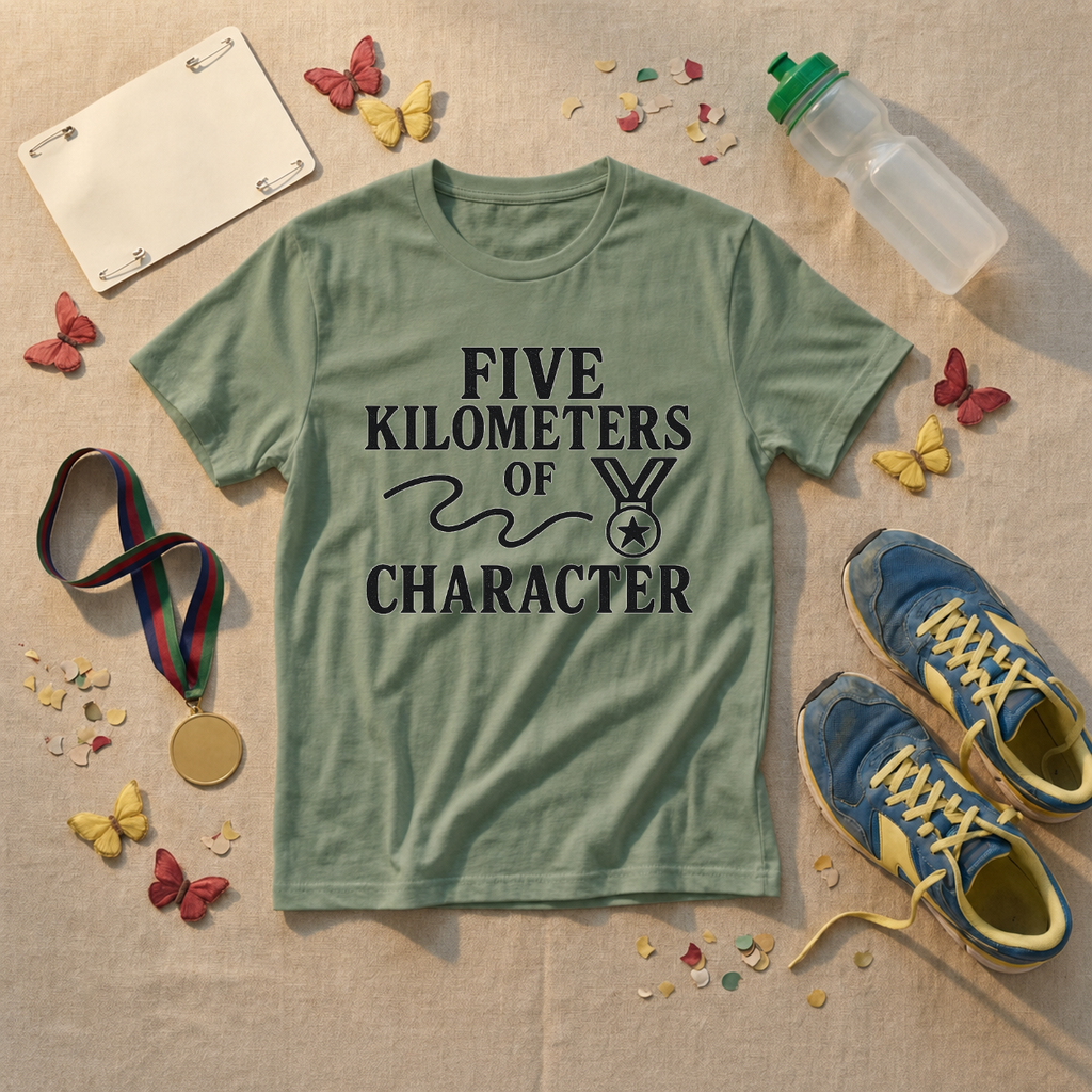 Five Kilometers Of Character T-Shirt - view 1