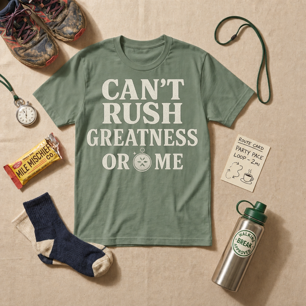 Cant Rush Greatness Or Me T-Shirt - view 1