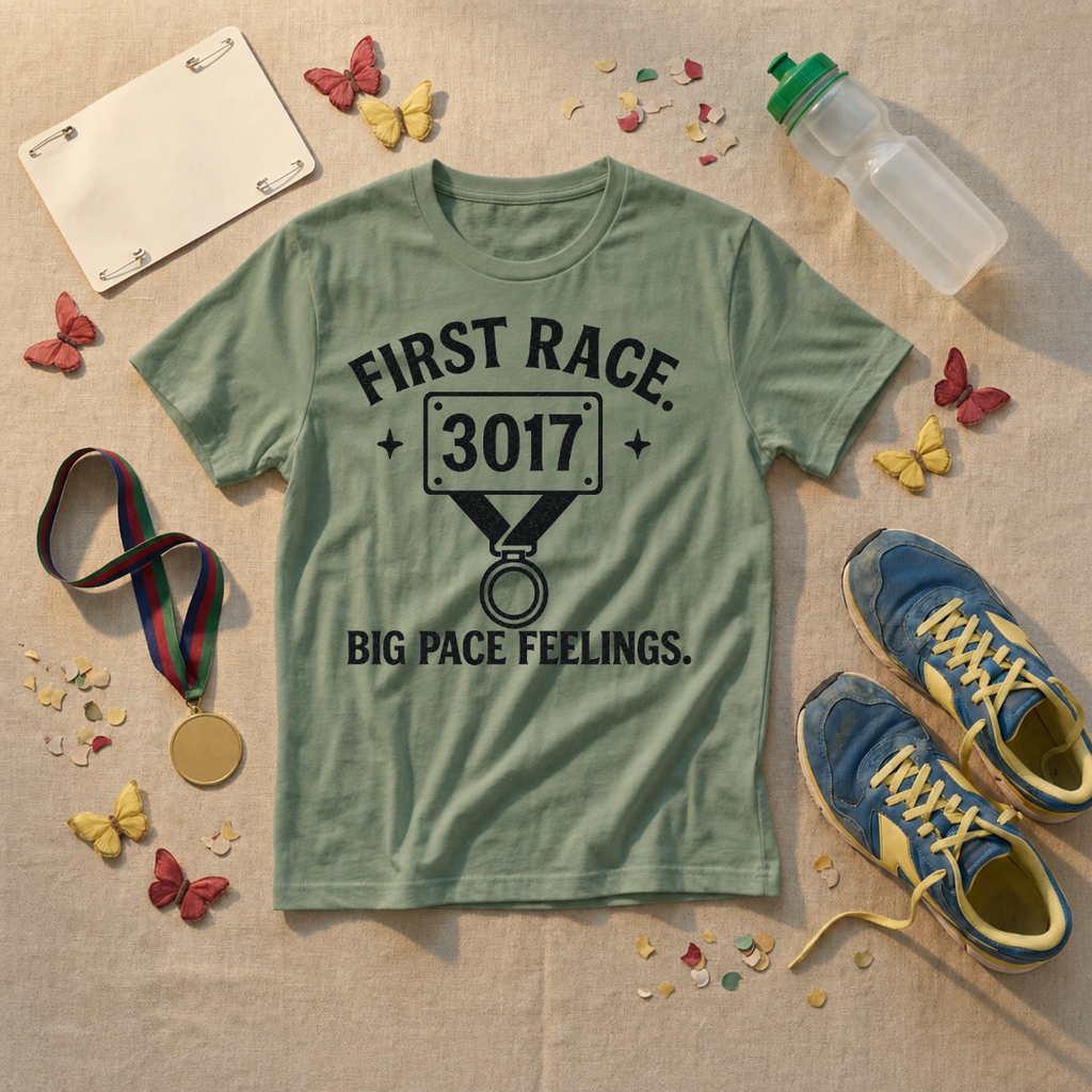 First Race Big Pace Feelings T-Shirt