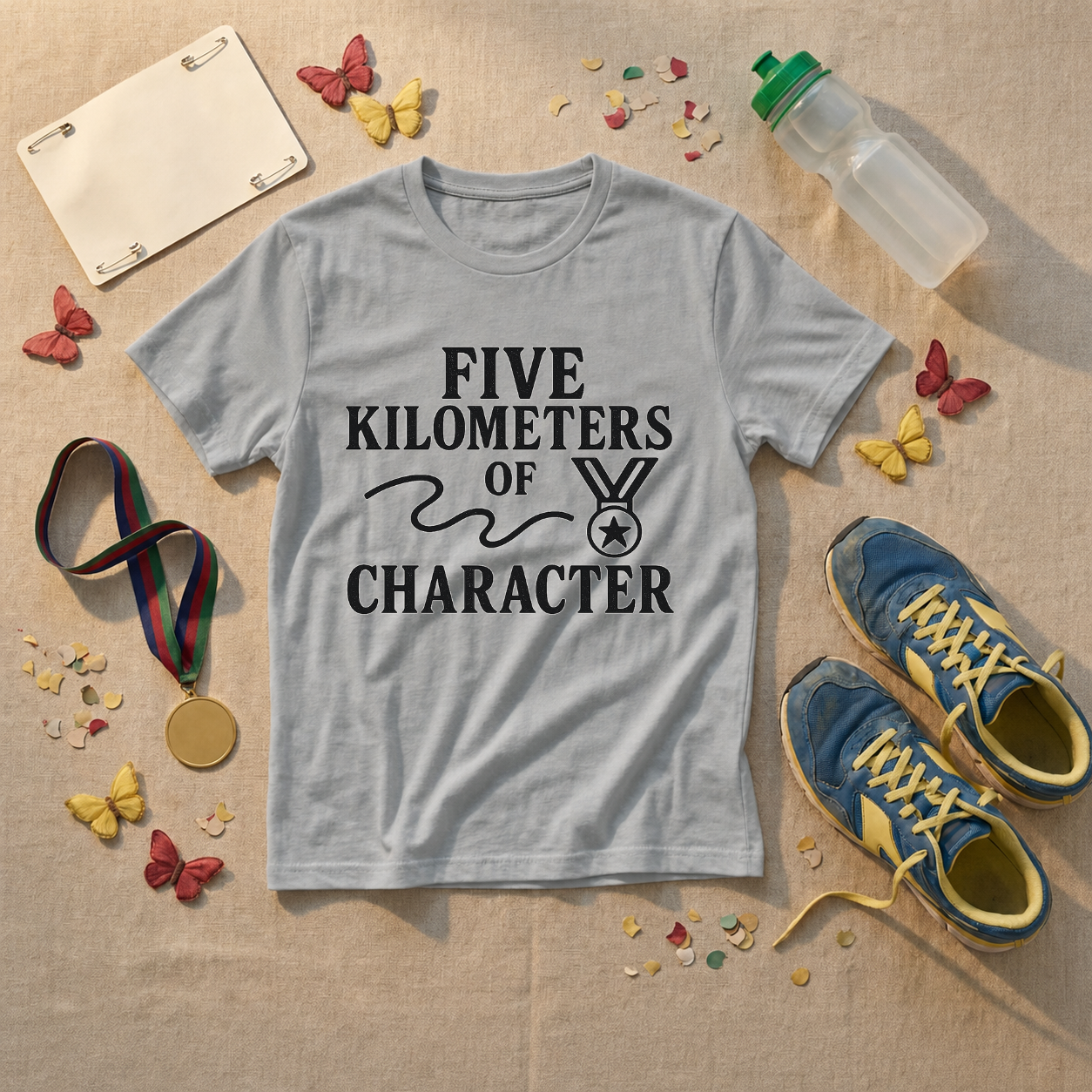 Five Kilometers Of Character T-Shirt - view 2