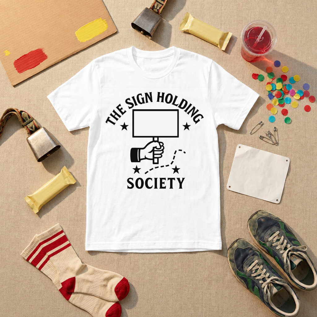 The Sign Holding Society T-Shirt - view 4