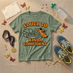 Couch To Kinda Confident T-Shirt - White