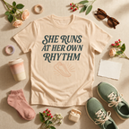 She Runs At Her Own Rhythm T-Shirt - view 4