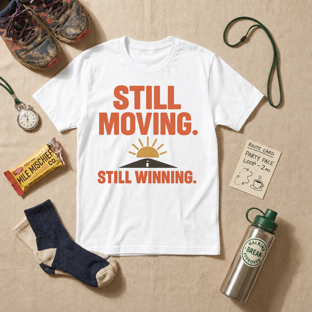 Still Moving Still Winning T-Shirt