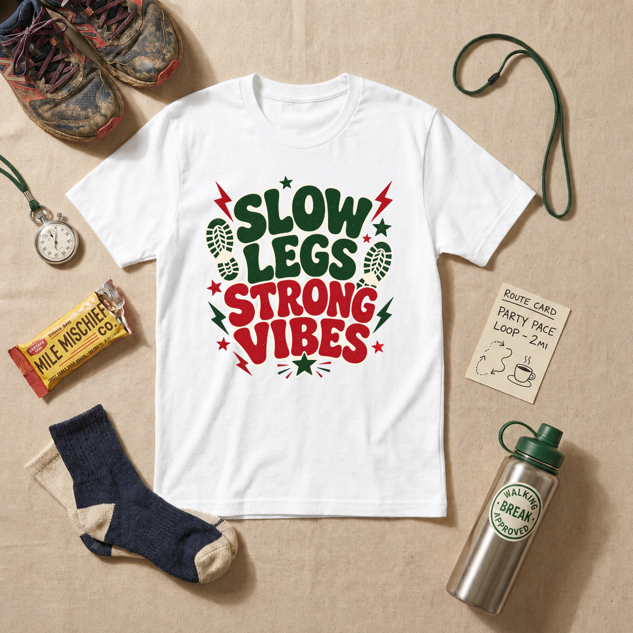 Slow Legs Strong Vibes