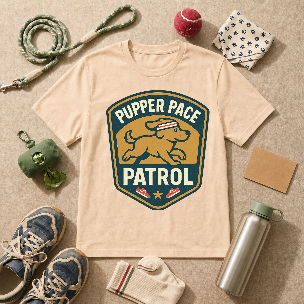 Pupper Pace Patrol T-Shirt - view 4