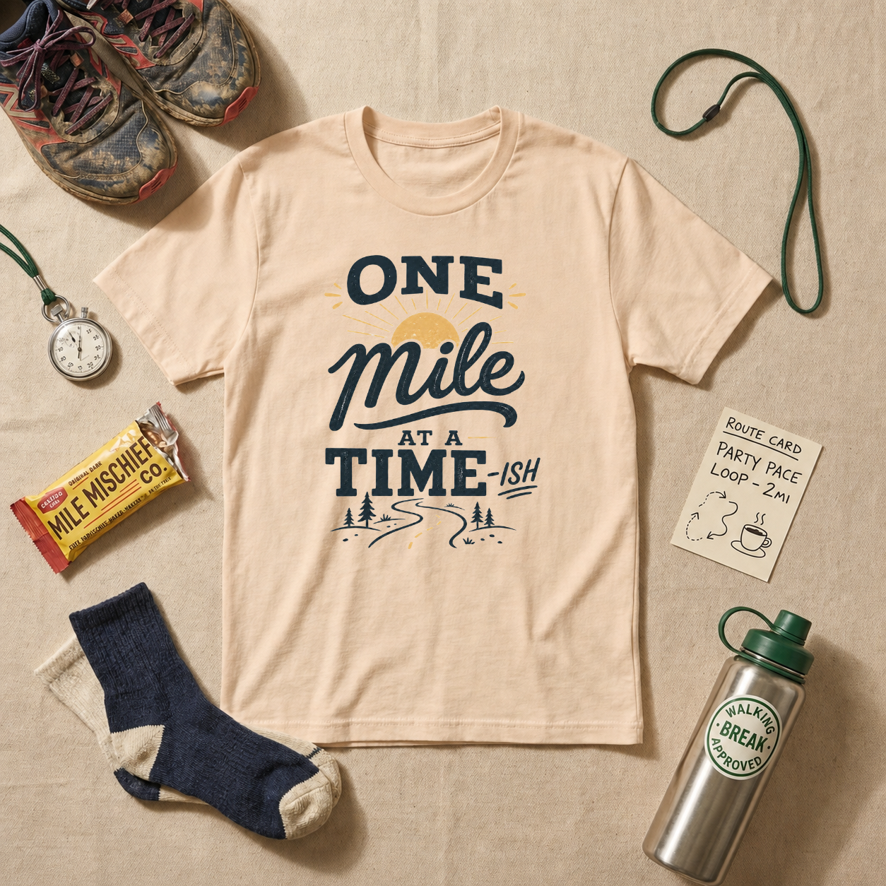One Mile At A Time-ish