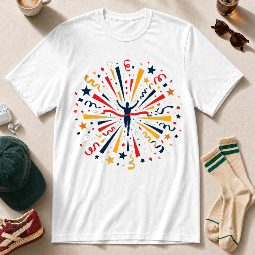 Finish Line Confetti T-Shirt