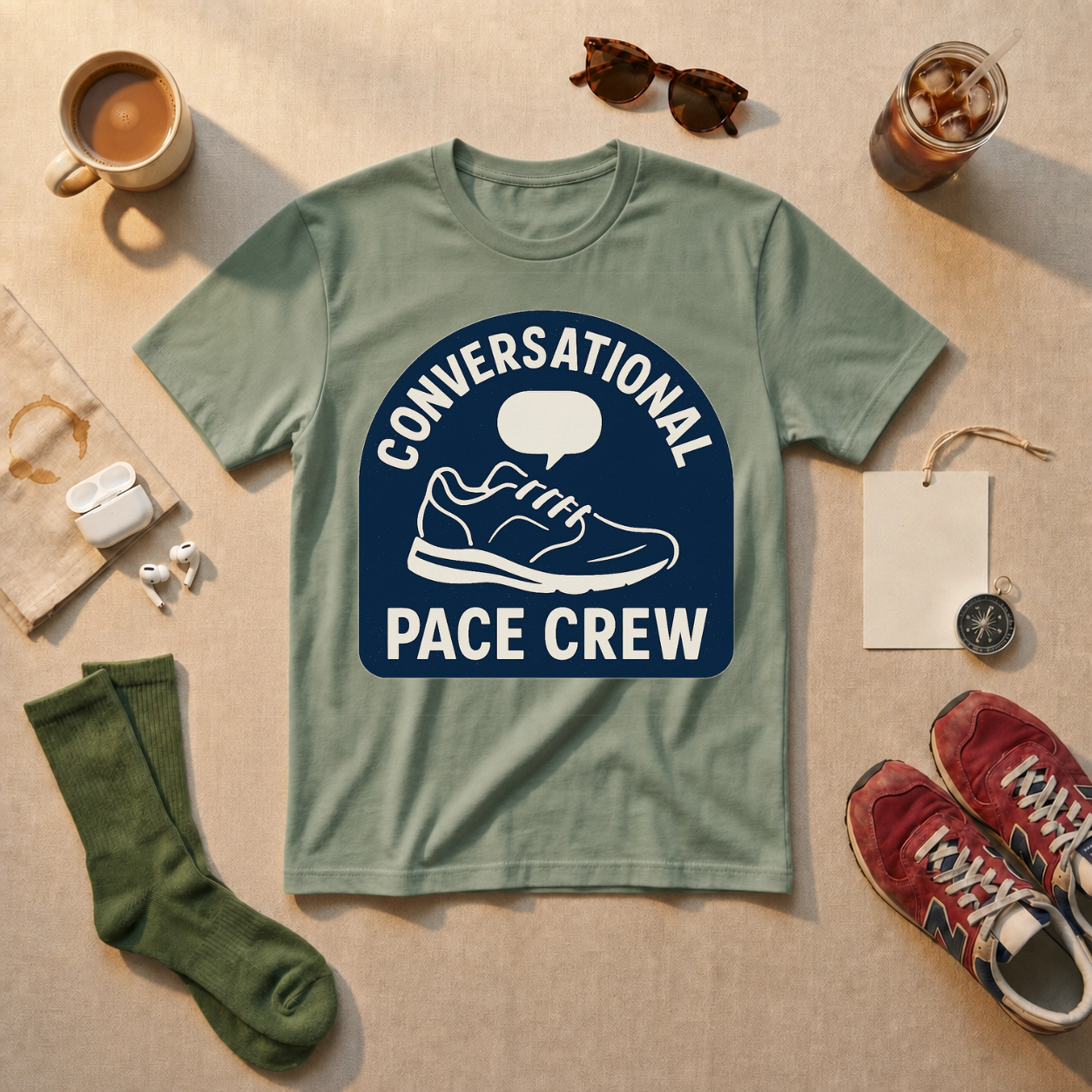 Conversational Pace Crew T-Shirt - view 1