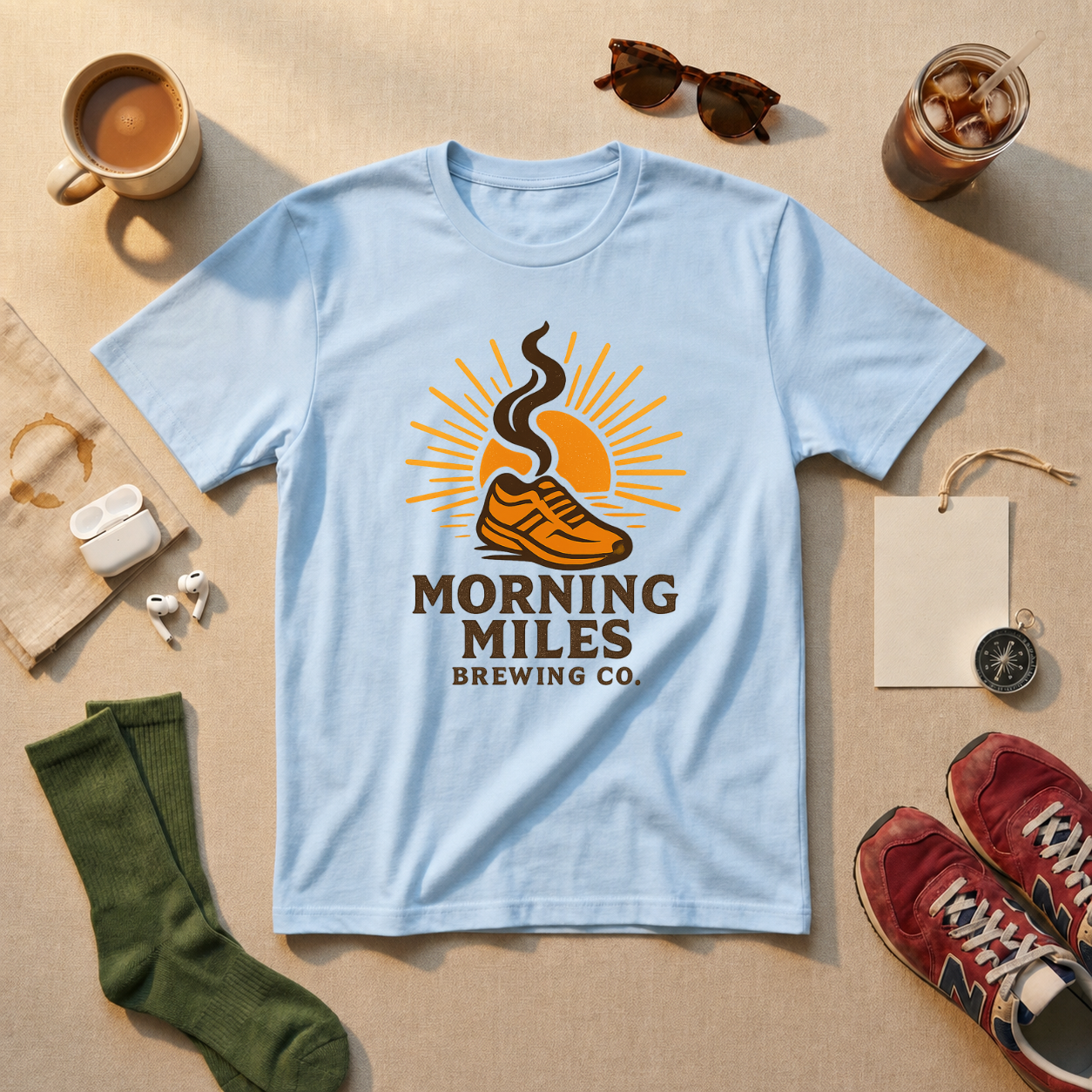 Morning Miles Brewing Co T-Shirt - view 3