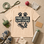 Paws Pace Pit Stops T-Shirt