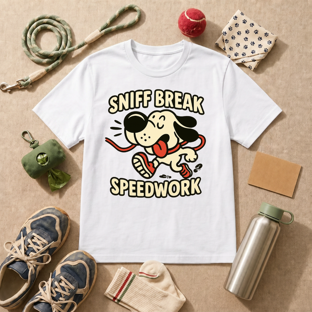 Sniff Break Speedwork T-Shirt