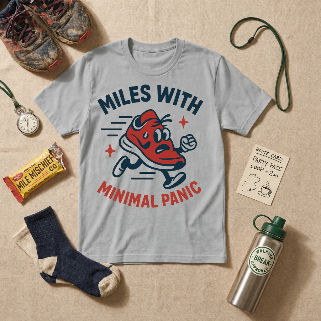 Miles With Minimal Panic T-Shirt - view 2