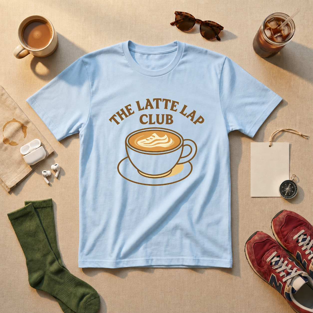 The Latte Lap Club T-Shirt - view 3