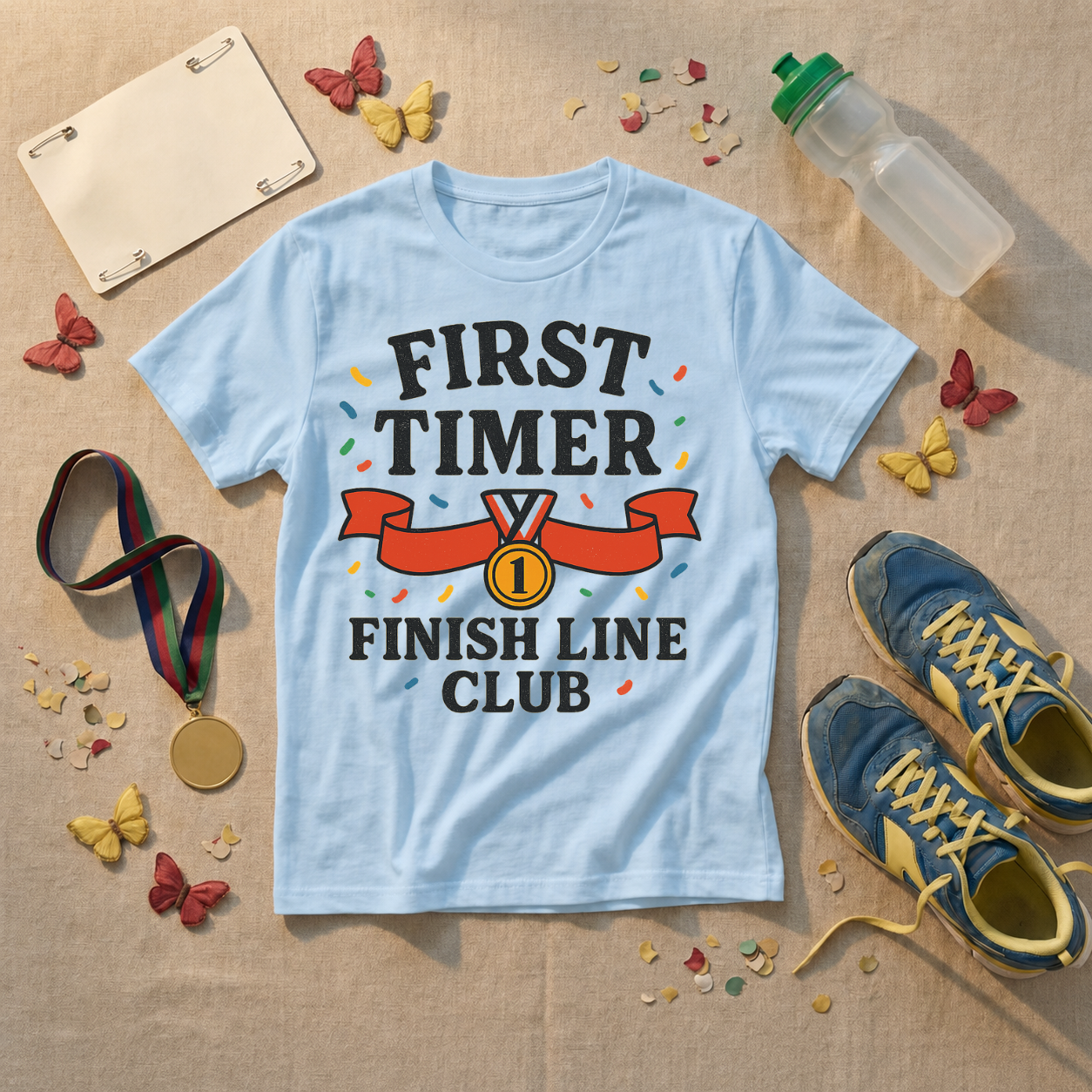 First Timer Finish Line Club T-Shirt - view 3