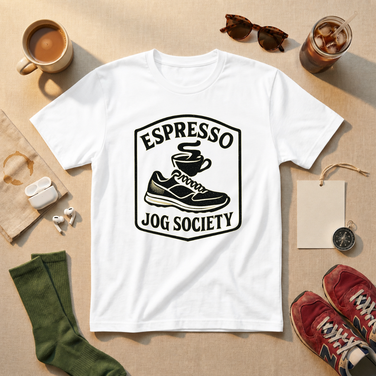 Espresso Jog Society T-Shirt - view 5