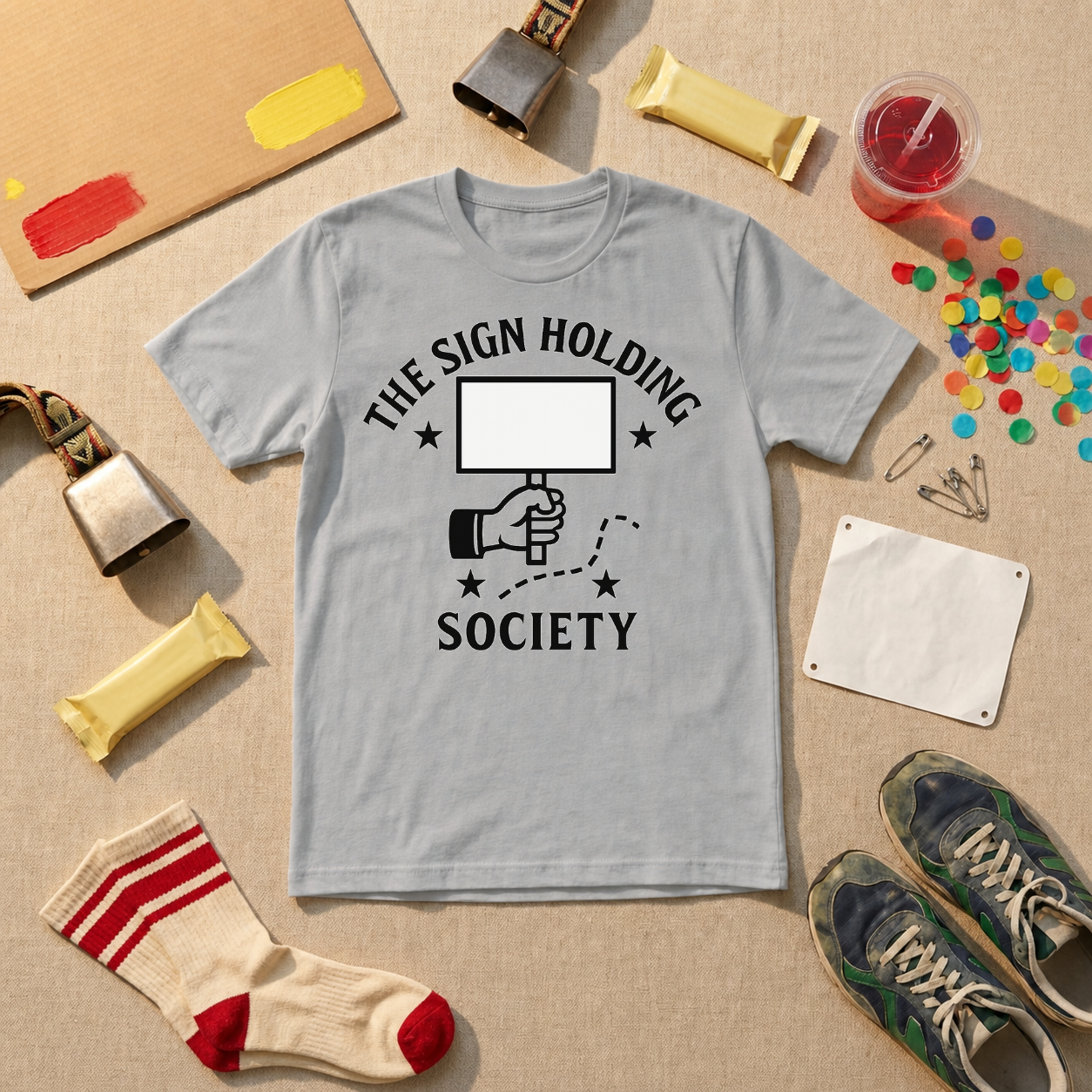 The Sign Holding Society T-Shirt - view 1