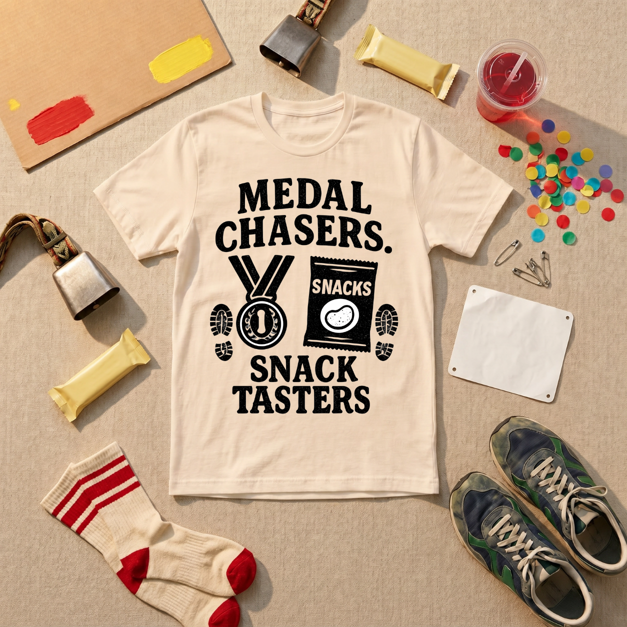 Medal Chasers Snack Tasters T-Shirt