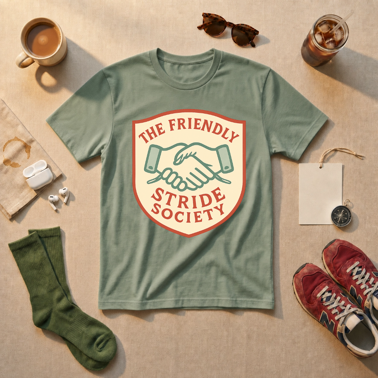 The Friendly Stride Society T-Shirt - view 1