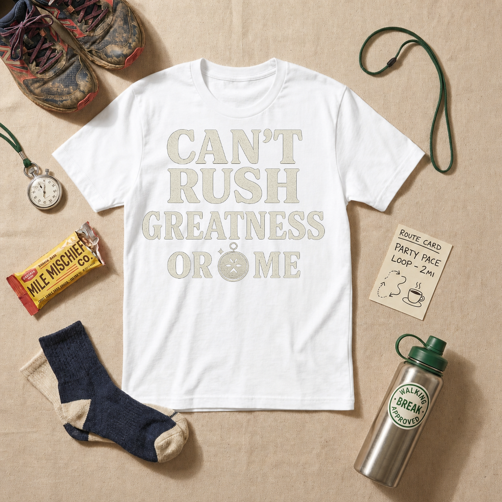 Cant Rush Greatness Or Me T-Shirt - view 5