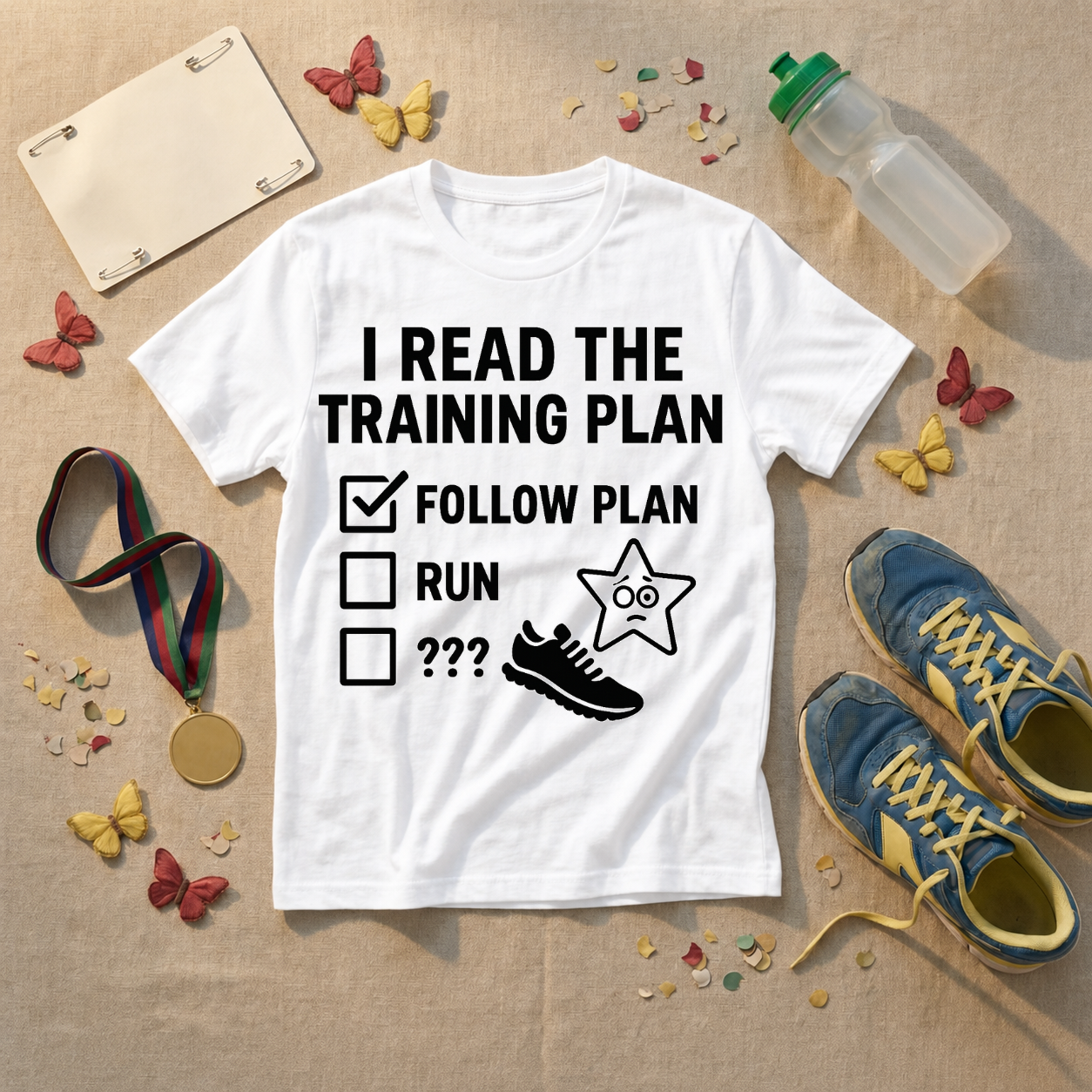 I Read The Training Plan T-Shirt - view 5