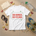 Bib Number Big Feelings T-Shirt - view 5