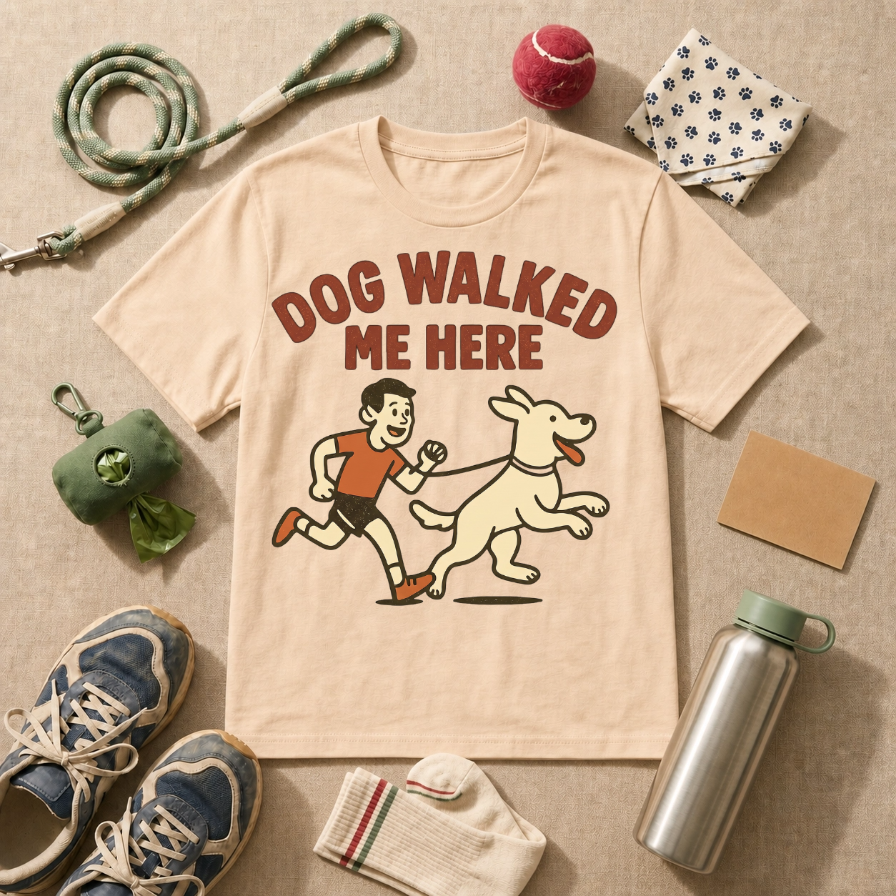Dog Walked T-Shirt