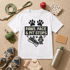 Paws Pace Pit Stops T-Shirt