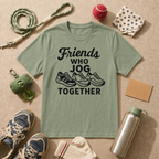 Friends Who Jog Together T-Shirt