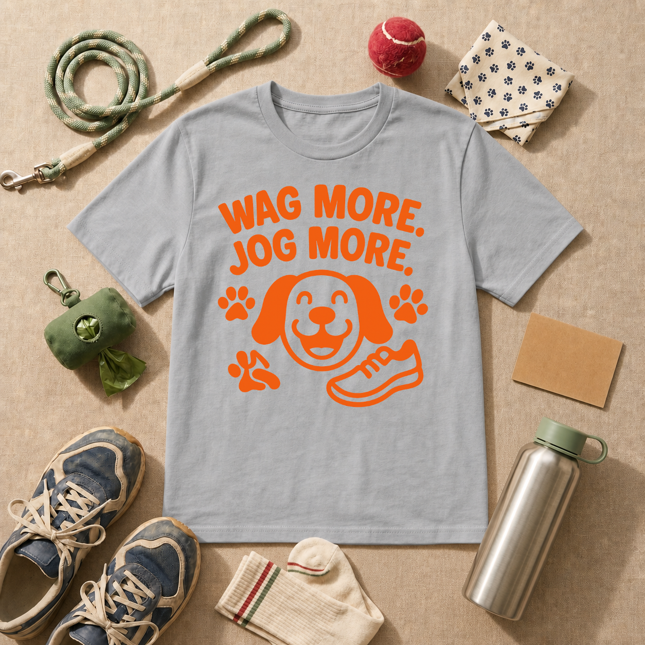 Wag More Jog More T-Shirt