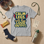 Calm Legs Loud Outfit T-Shirt