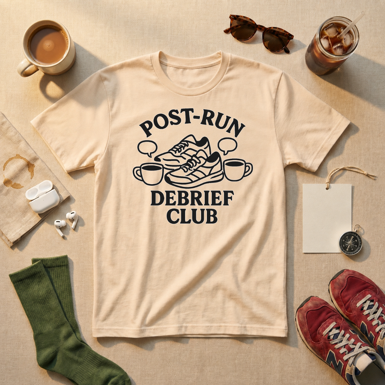 Postrun Debrief Club T-Shirt - view 4
