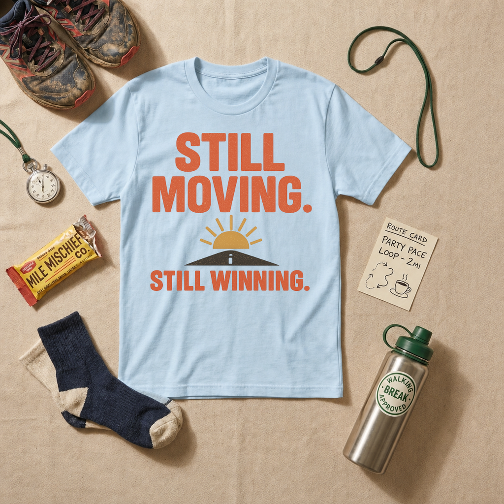 Still Moving Still Winning T-Shirt