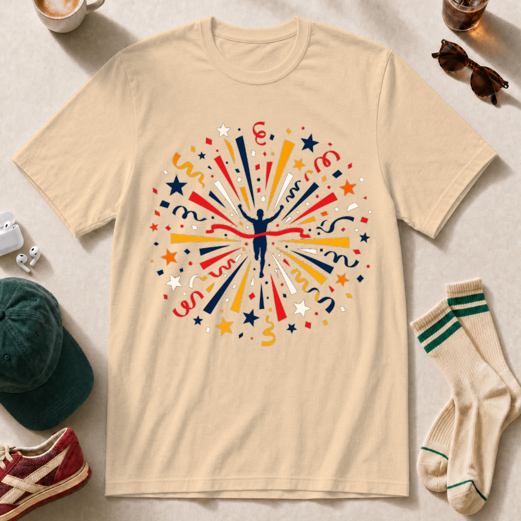 Finish Line Confetti T-Shirt