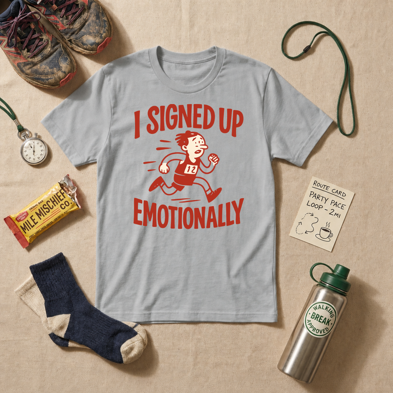I Signed Up Emotionally T-Shirt