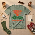 Found My People Found My Pace T-Shirt - White