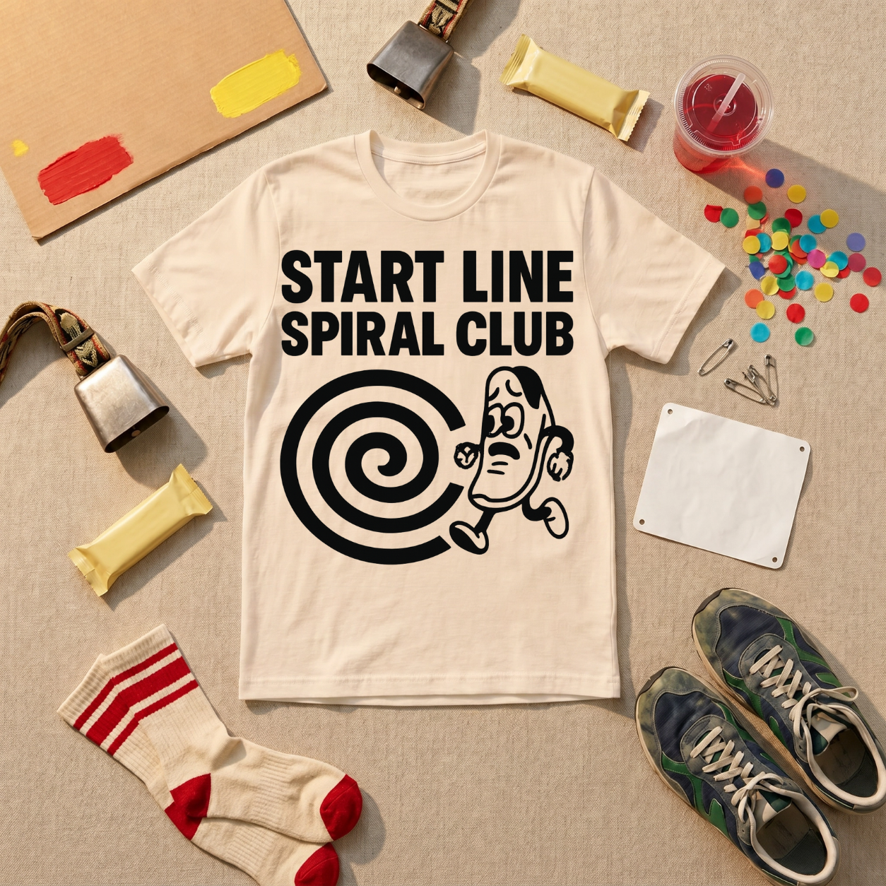 Start Line Spiral Club T-Shirt - view 3