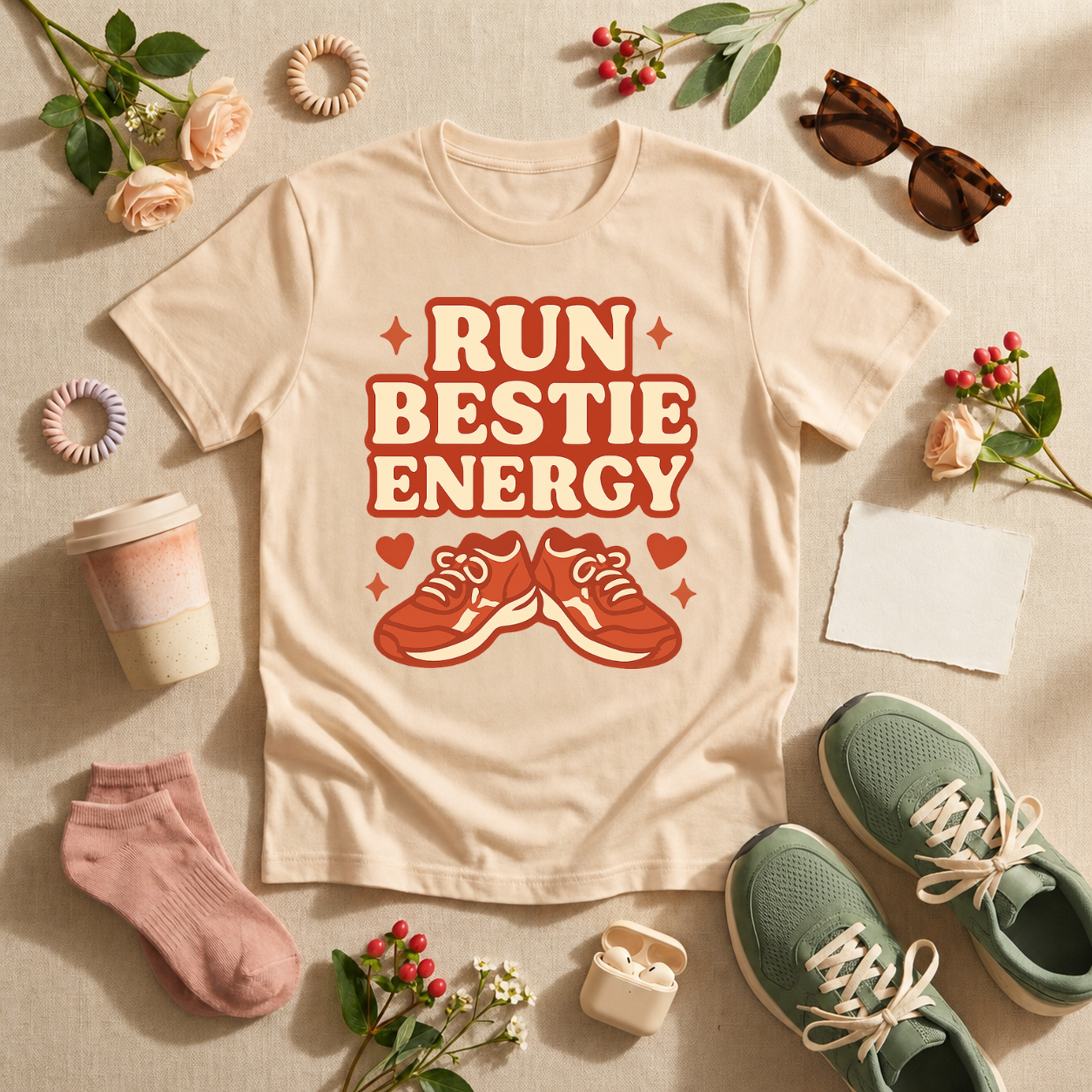 Run Bestie Energy T-Shirt