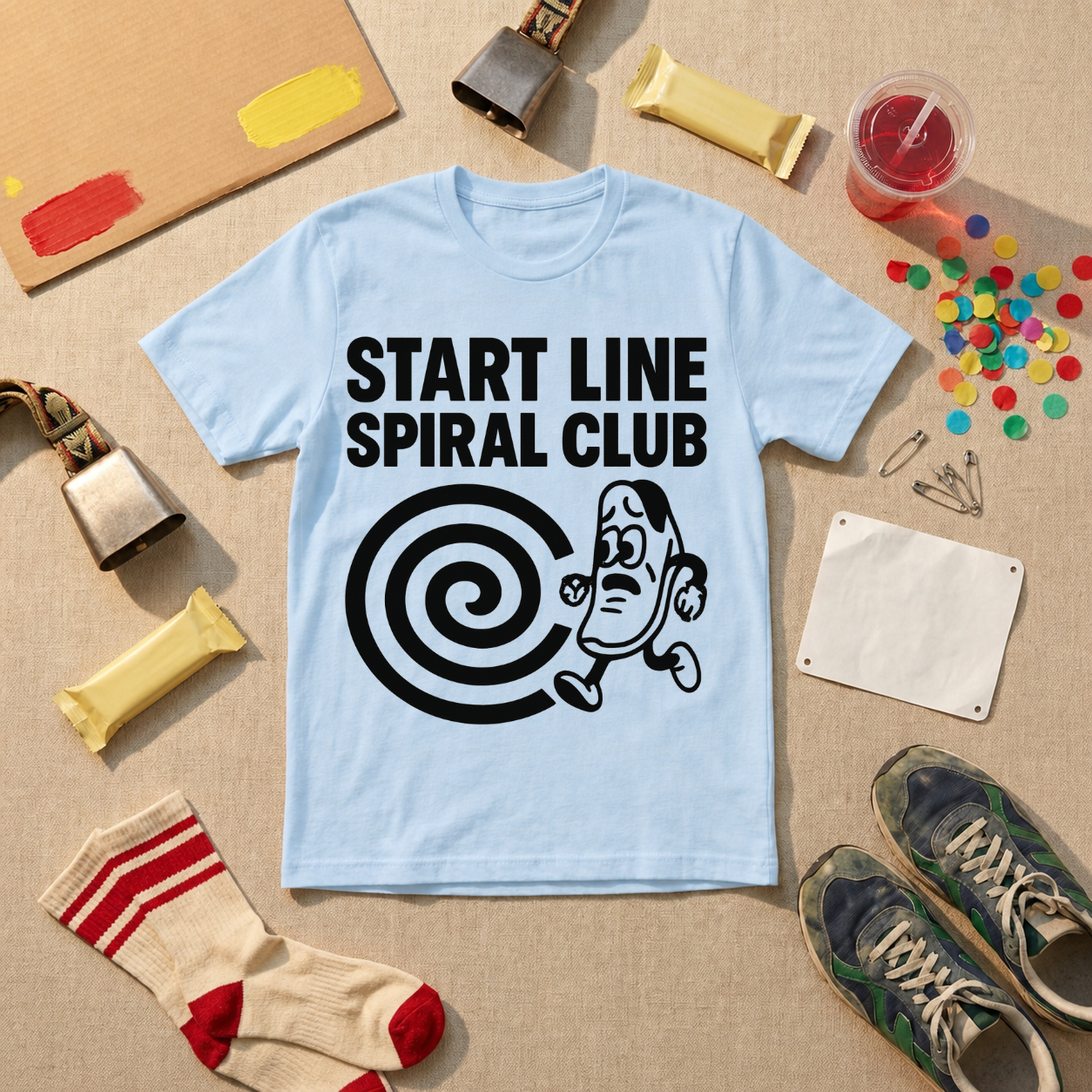 Start Line Spiral Club T-Shirt - view 2