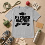 My Coach Has Four Paws T-Shirt - White