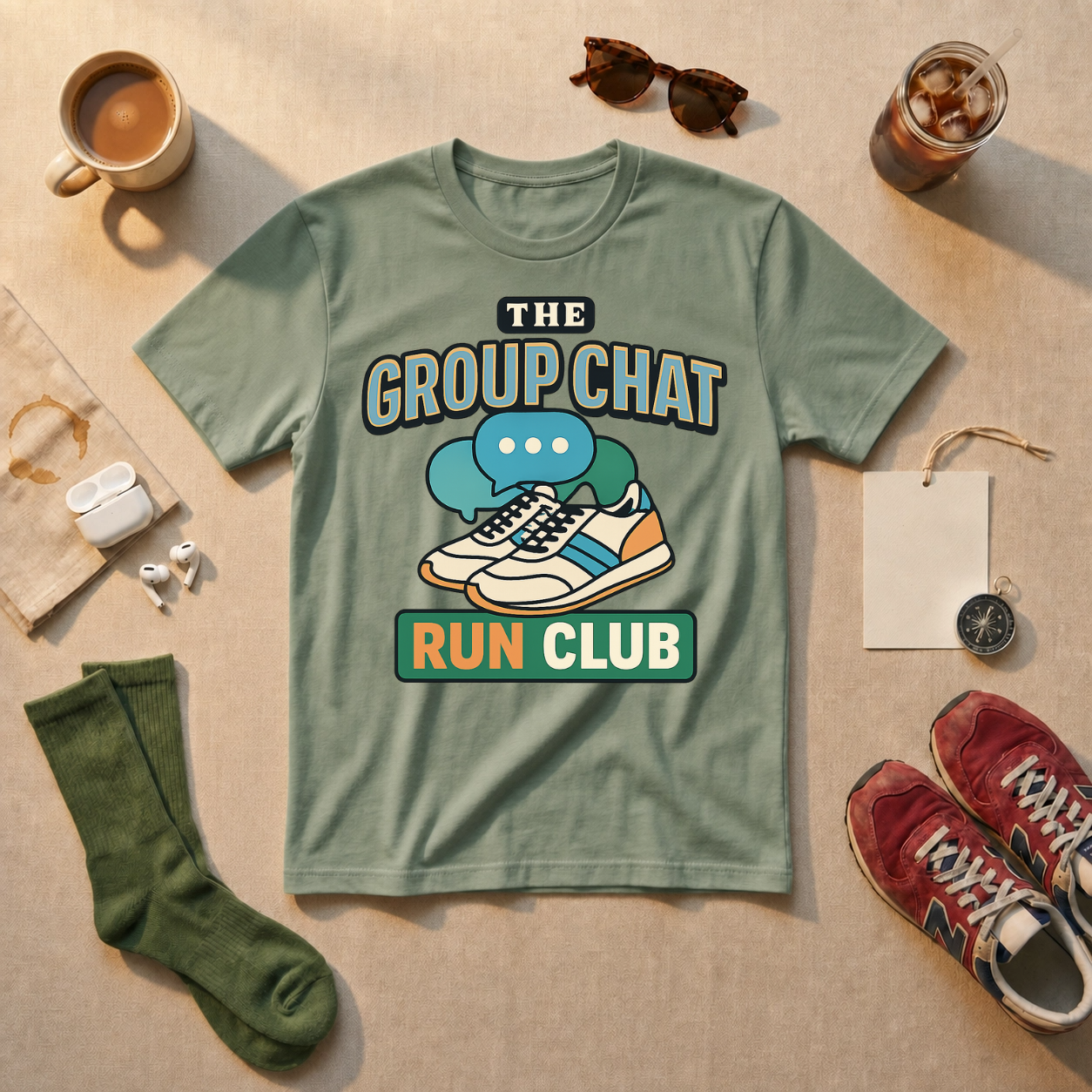 The Group Chat Run Club T-Shirt - view 1