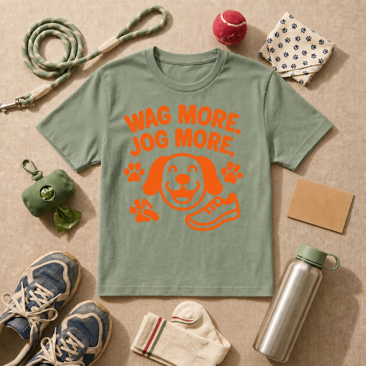 Wag More Jog More T-Shirt