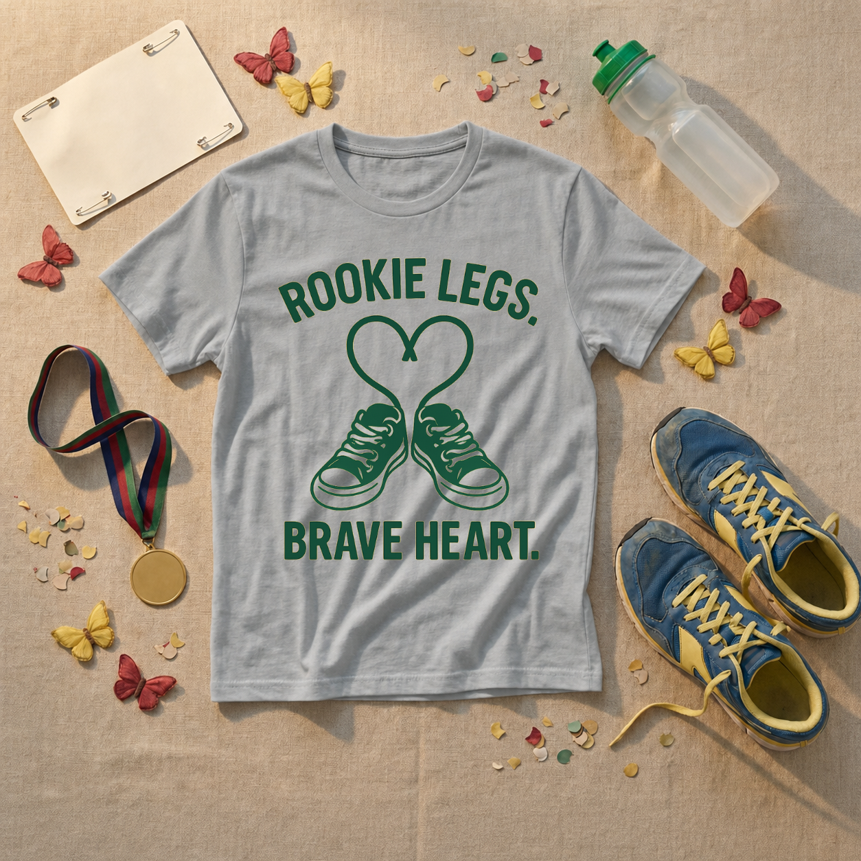 Rookie Legs Brave Heart T-Shirt - view 2