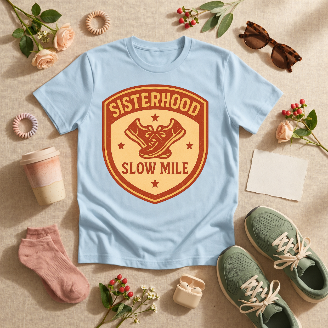 Sisterhood Of The Slow Mile T-Shirt - view 3