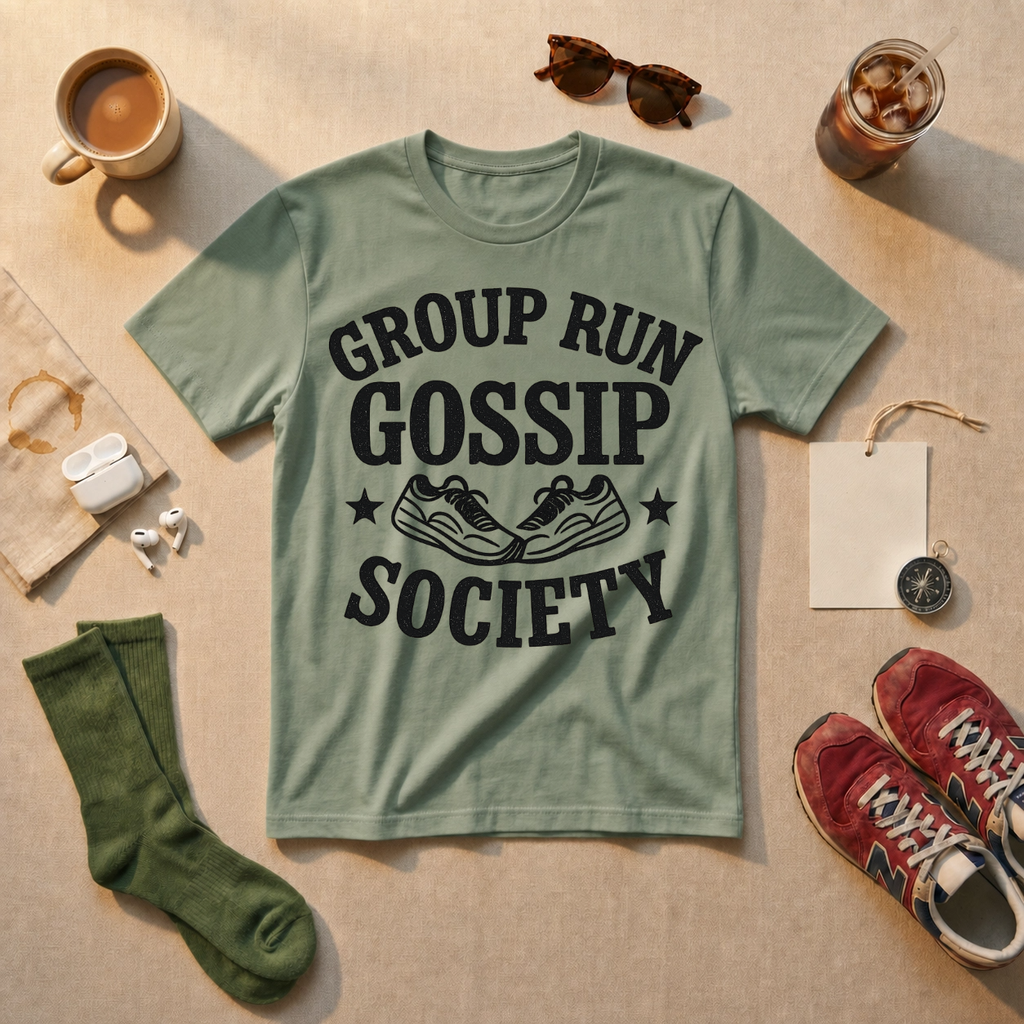 Run Gossip Society - White