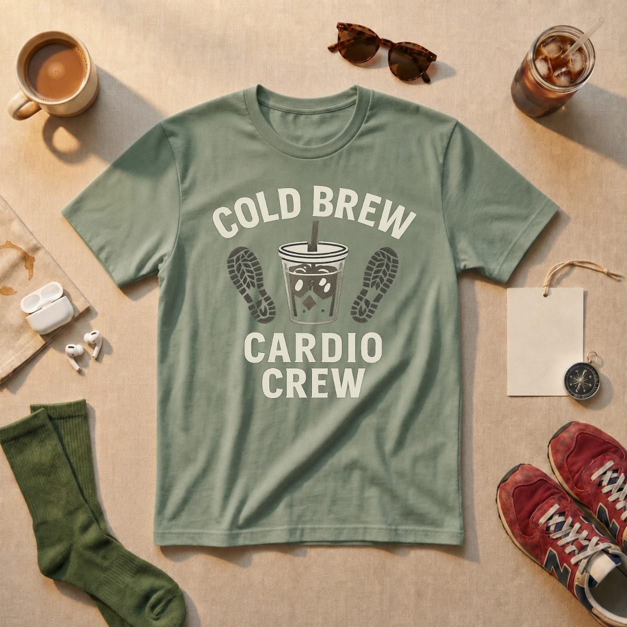 Cold Brew Cardio Crew T-Shirt - view 1