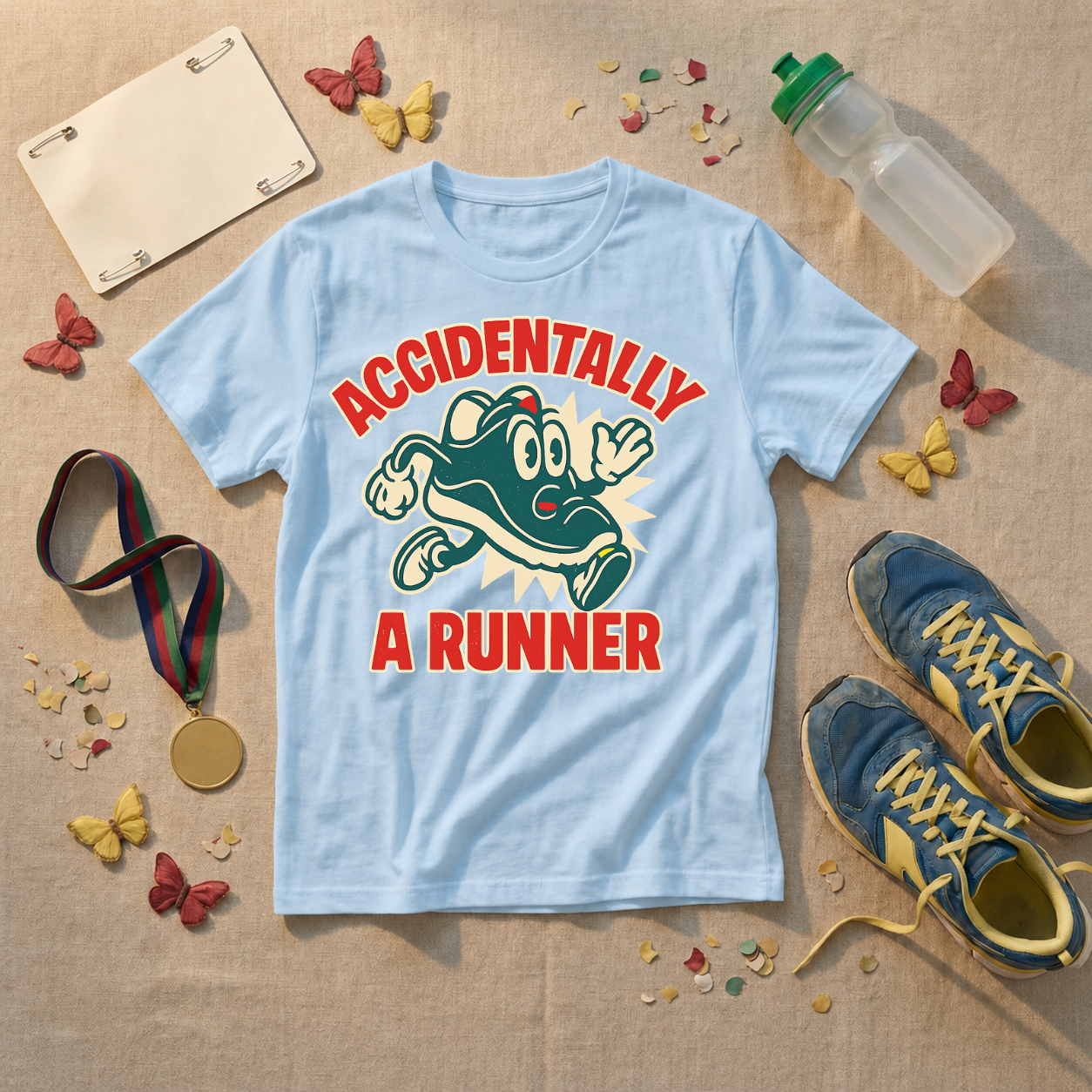 Accidentally A Runner T-Shirt - view 3