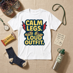 Calm Legs Loud Outfit T-Shirt