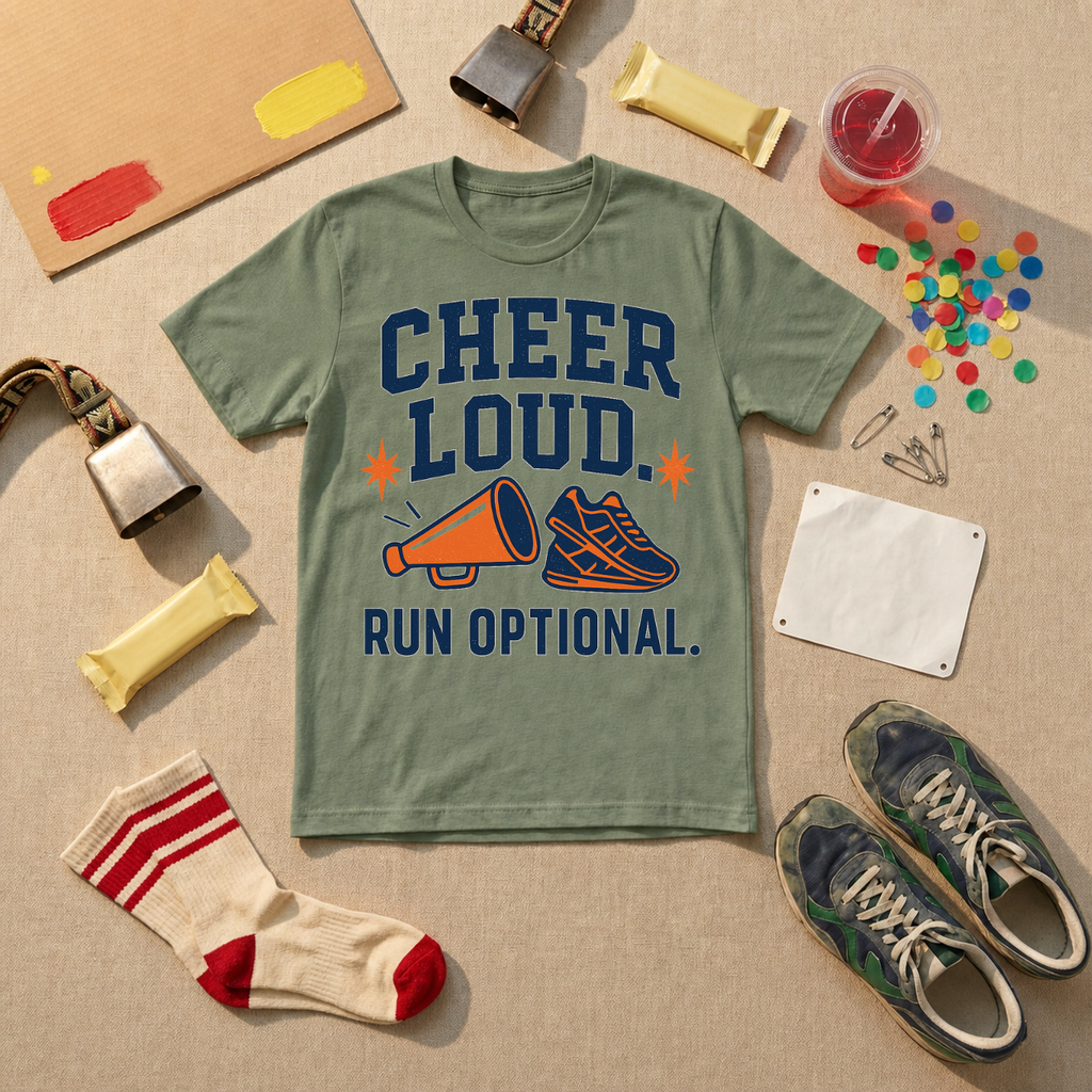 Cheer Loud Run Optional T-Shirt - view 5