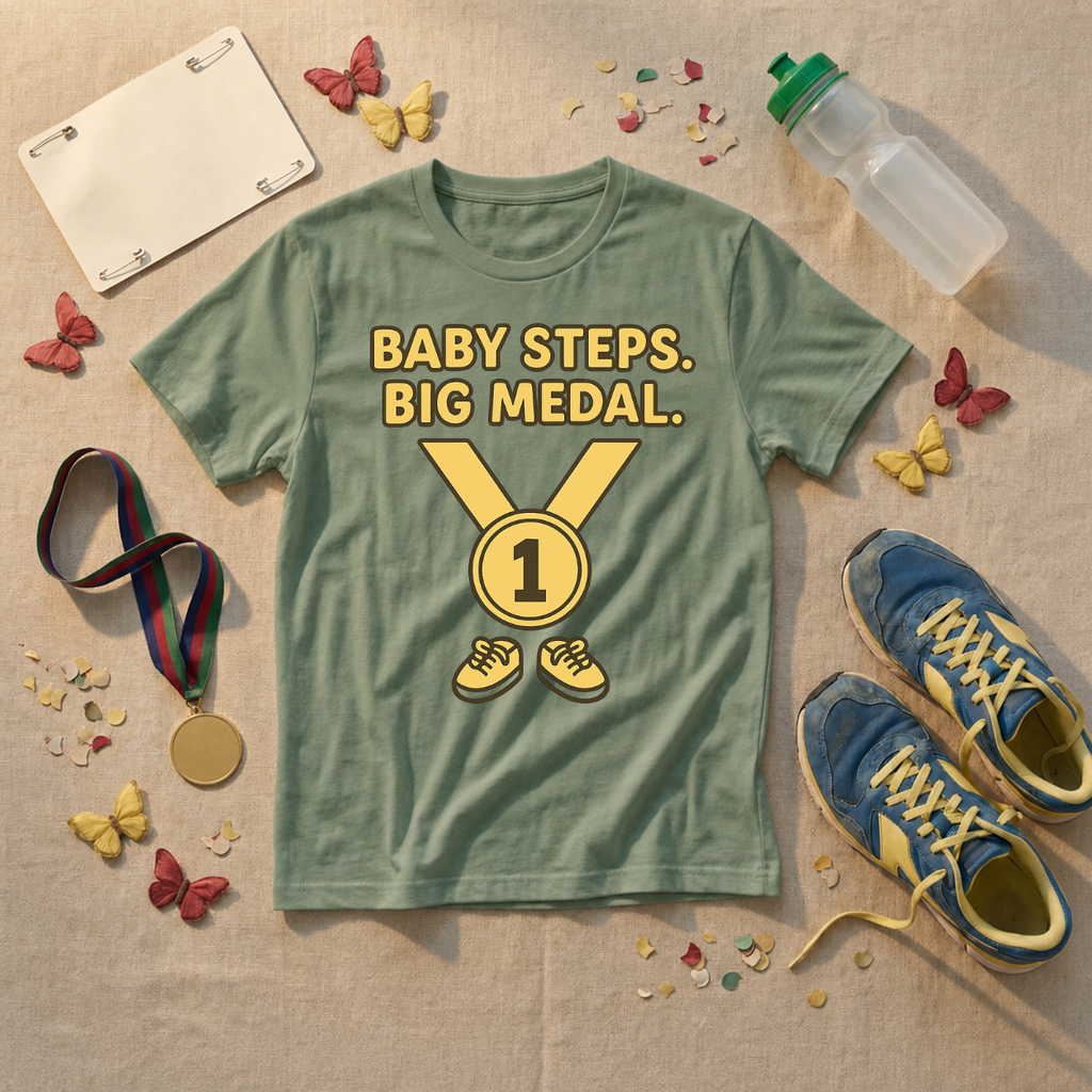 Baby Steps Big Medal T-Shirt - view 1